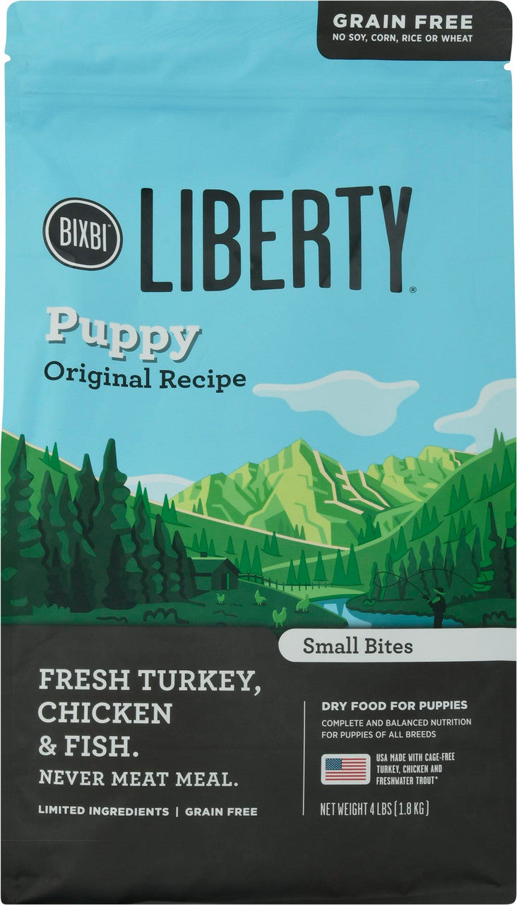 BIXBI LBRTY ORGNL PUPPY ( 6 X 4 LB   )-1